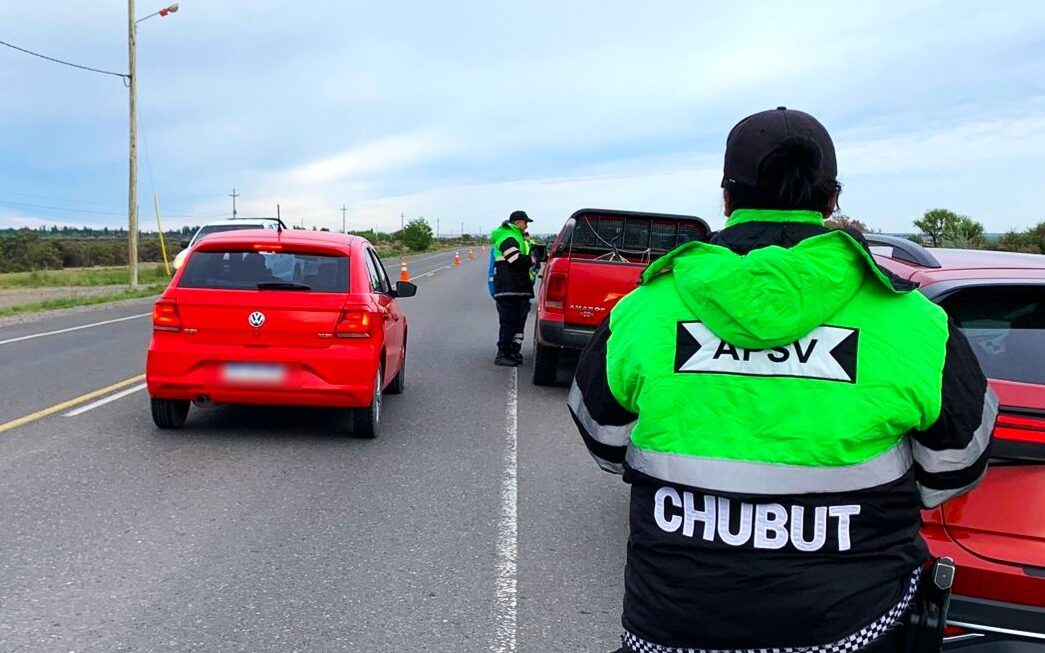 El Gobierno del Chubut controló más de 9.000 vehículos y retiró de la vía pública a 58 conductores alcoholizados