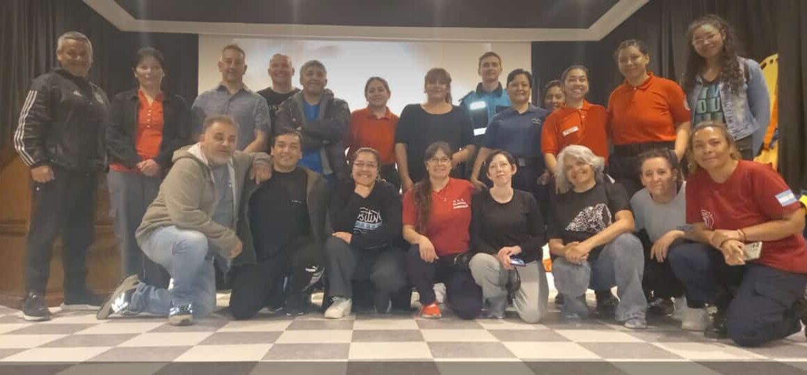 Se realizó una Jornada de Emergencia Prehospitalaria en Camarones