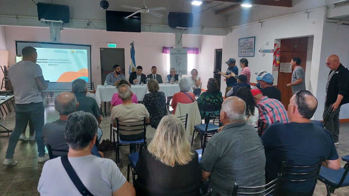 Provincia puso en marcha el ciclo de Defensa al Consumidor para Adultos Mayores