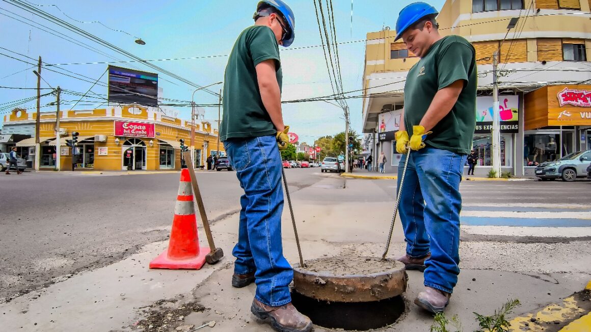 Relevamiento de bocas de registro en la zona céntrica