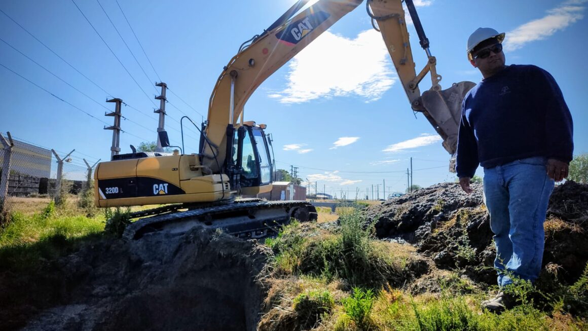 Comenzaron las tareas de reparación sobre el Acueducto de 500mm