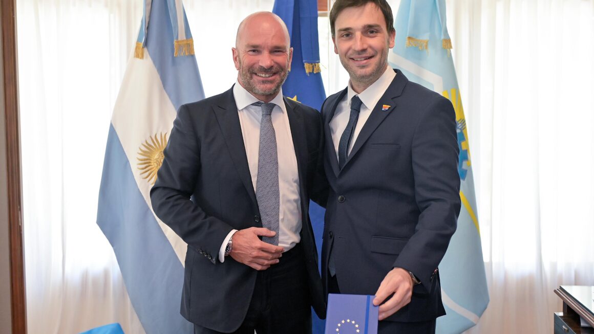 Torres se reunió con el Embajador de la Unión Europea en Argentina para fomentar la llegada de inversiones a la provincia