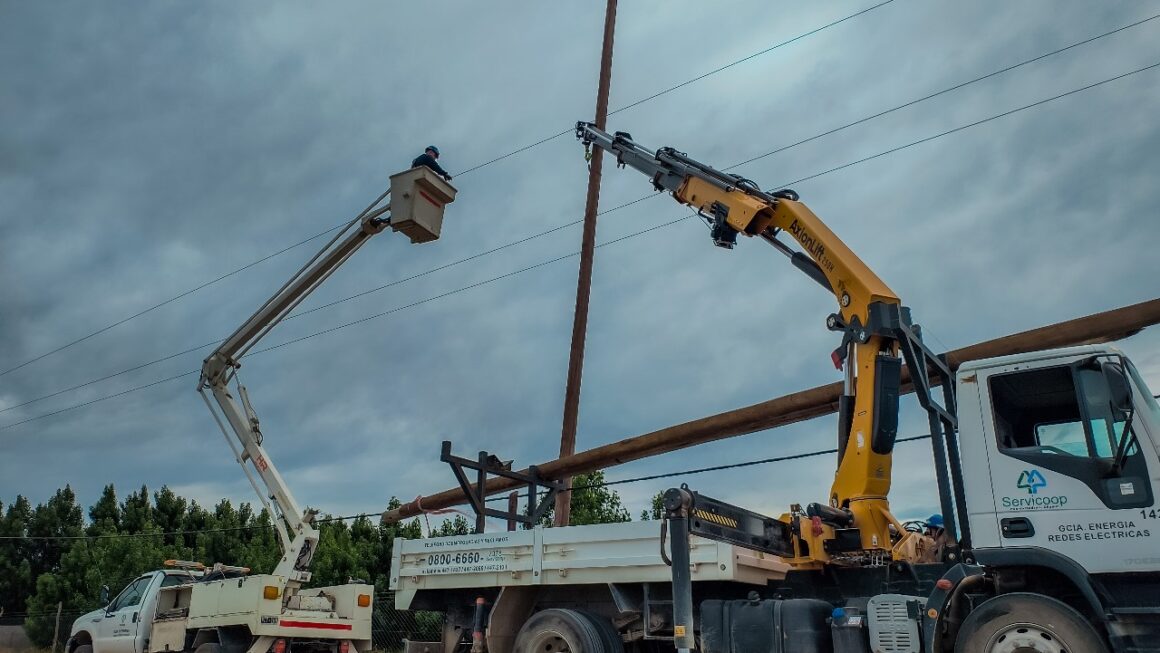 Finalizaron las tareas sobre las instalaciones de energía en «El Doradillo».
