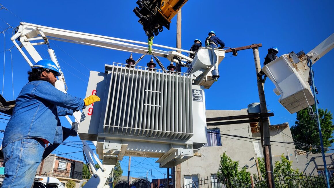 Finalizaron las obras de energía, en la zona oeste.