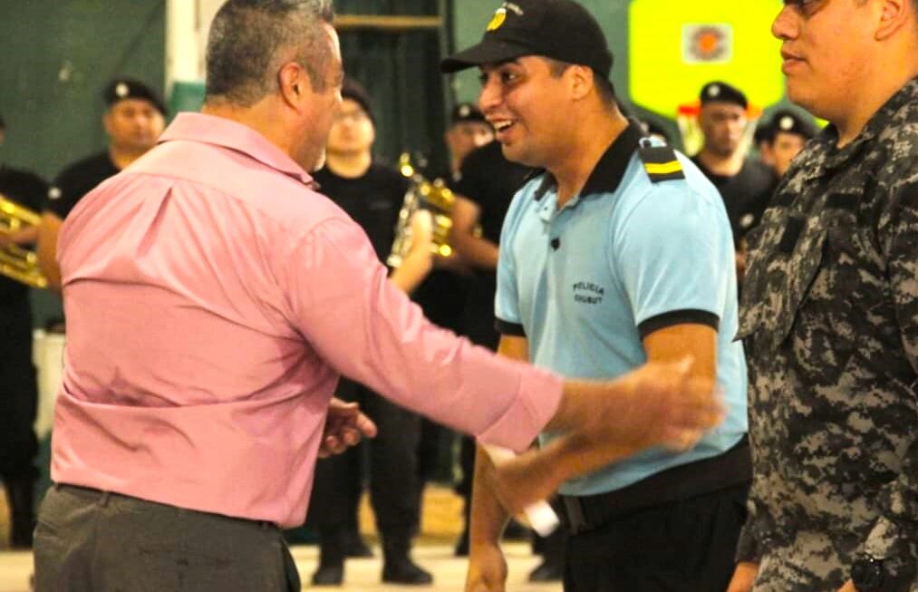 El Gobierno del Chubut ascendió a 280 policías de distintas dependencias de Rawson