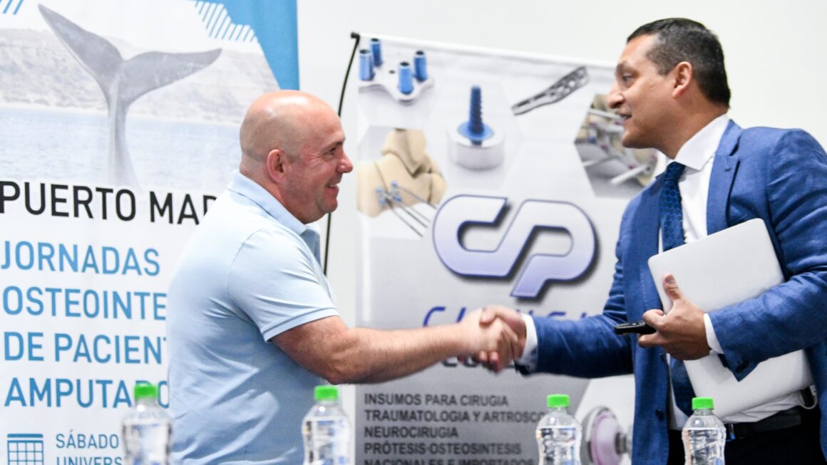 Sastre Encabezó La Apertura De La Jornada De Osteointegración Que Se Desarrolla En Puerto Madryn