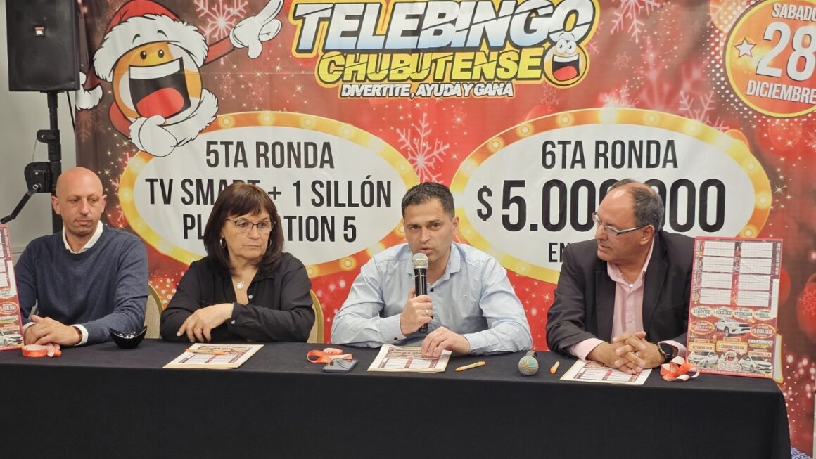 Artistas de renombre nacional cerrarán el Telebingo Extraordinario de fin de año en Comodoro Rivadavia