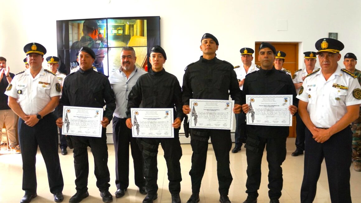 El GEOP del Chubut cumplió con una intensa capacitación especializada