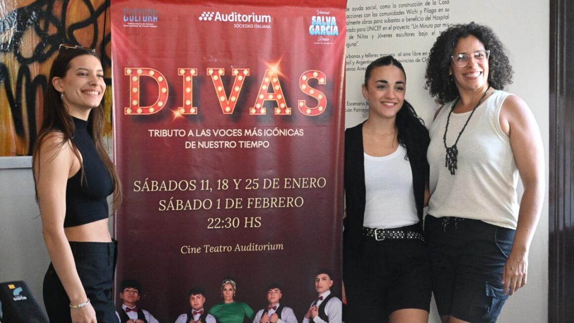 Se Estrena “Divas”, Un Espectáculo Musical Que Rinde Tributo A Grandes Figuras Femeninas