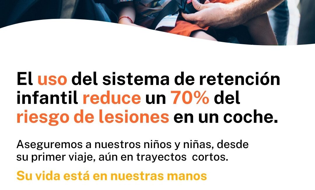 Provincia recordó medidas para prevenir lesiones en menores por causa de siniestros viales