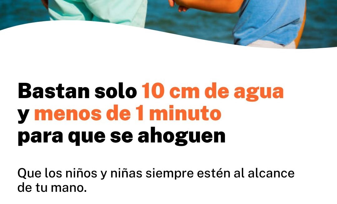 Provincia recordó medidas de prevención de ahogamientos en niños y adolescentes para la temporada de verano