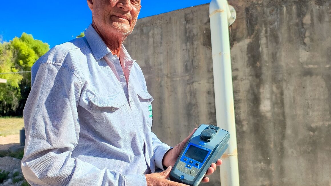 Medición y control de calidad del agua potable.