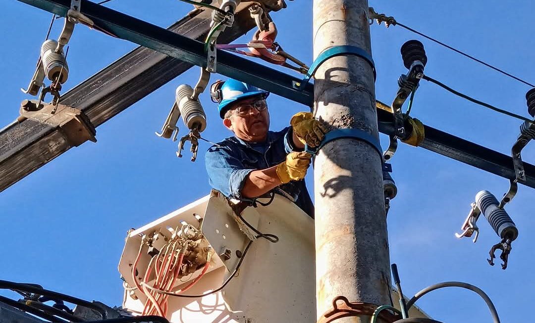 Corte urgente de energía en zona norte.