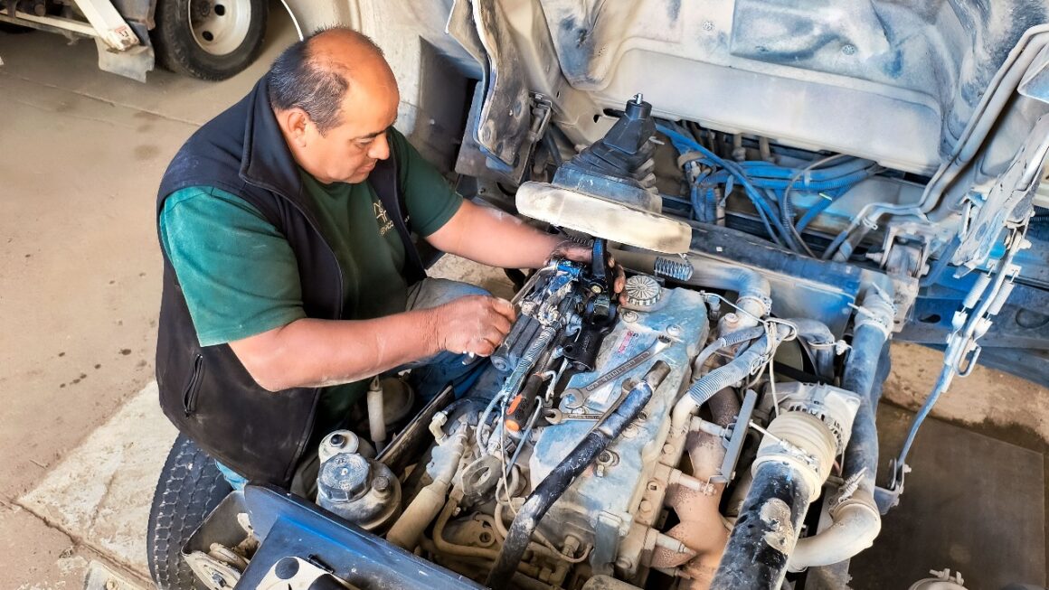 Constante mantenimiento sobre flota automotriz