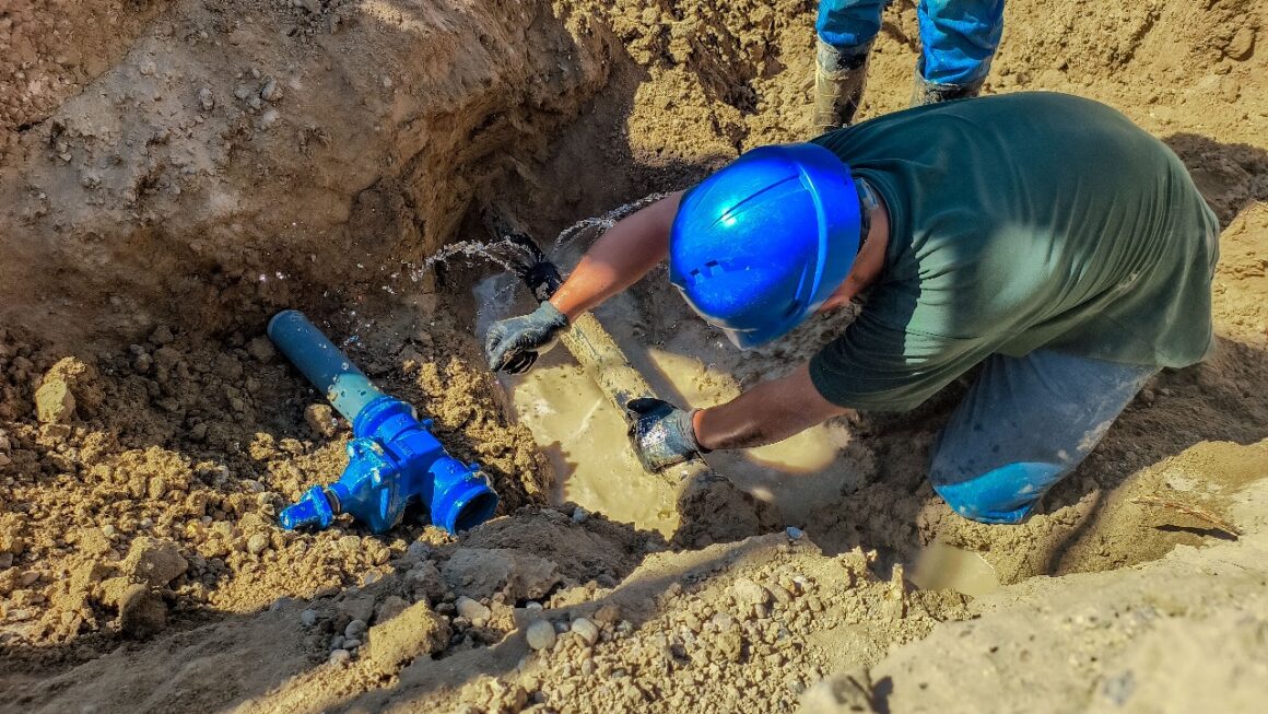 Instalación de nueva válvula de agua potable