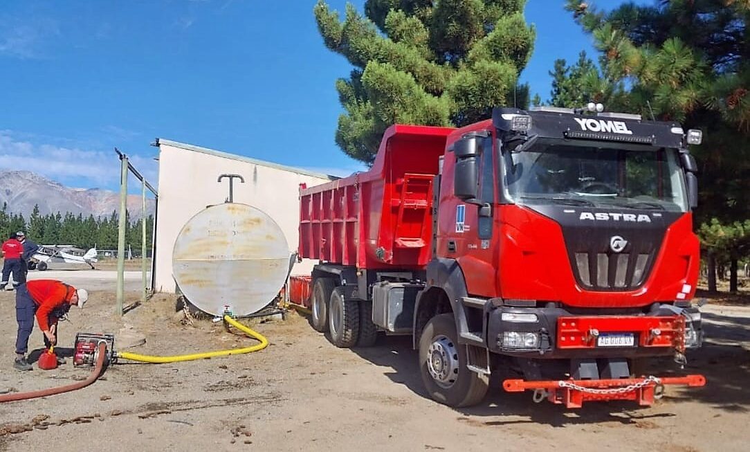 Vialidad Nacional Aporta Equipos En La Lucha Contra Incendios De Bosques En El Parque Los Alerces Y El Boquete Nahuelpán