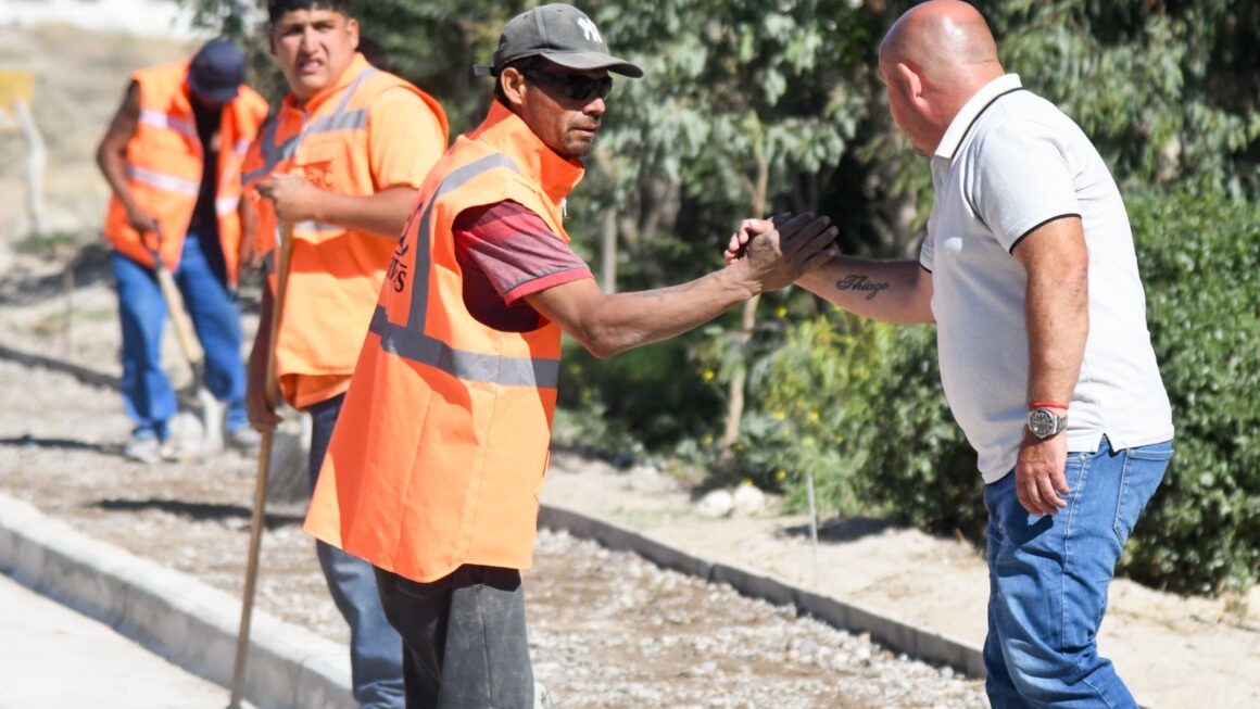 El Intendente Recorrió Las Obras Que Se Están Ejecutando Para Poner En Valor El Parque Houssay