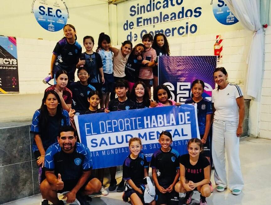 «El Deporte Habla De Salud Mental» Llegó Al Club Empleados De Comercio
