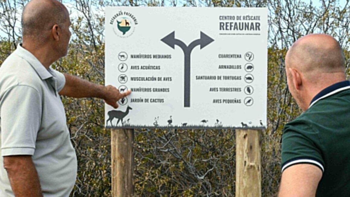 Sastre Visitó El Centro De Rescate Refaunar, El Primer Y Único Centro De Rehabilitación De Fauna Silvestre De La Patagonia