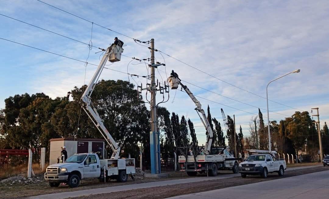Corte de energía en zona norte.
