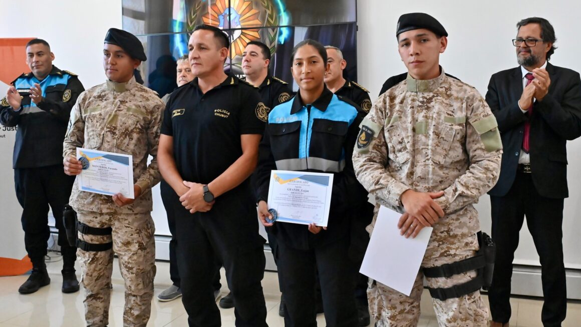 La Policía de Chubut se profesionalizó en operaciones de alto riesgo