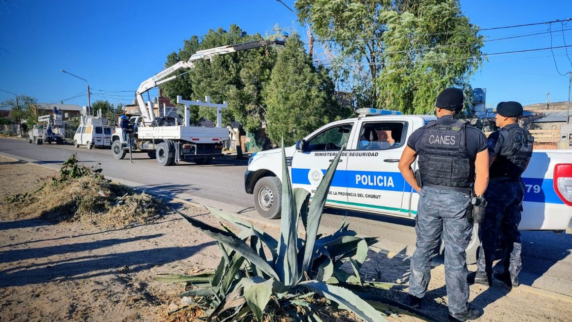Importante detección de conexiones clandestinas de energía, en la zona oeste de la ciudad.