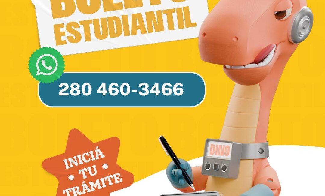 Desde hoy la activación del Boleto Educativo Chubutense se podrá realizar completamente de forma digital