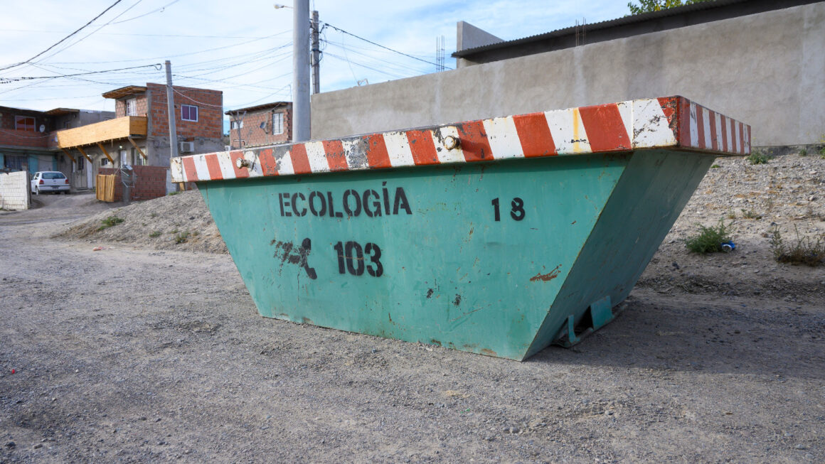 Los Contenedores De La Campaña De Limpieza Estarán En Los Barrios Gobernador Galina, Perito Moreno Y Fontana