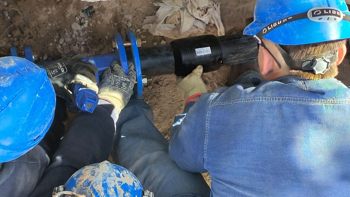 Tareas preventivas sobre válvulas de agua potable.