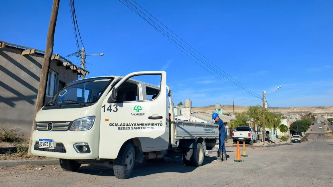 Reparación de red de distribución, de agua potable.