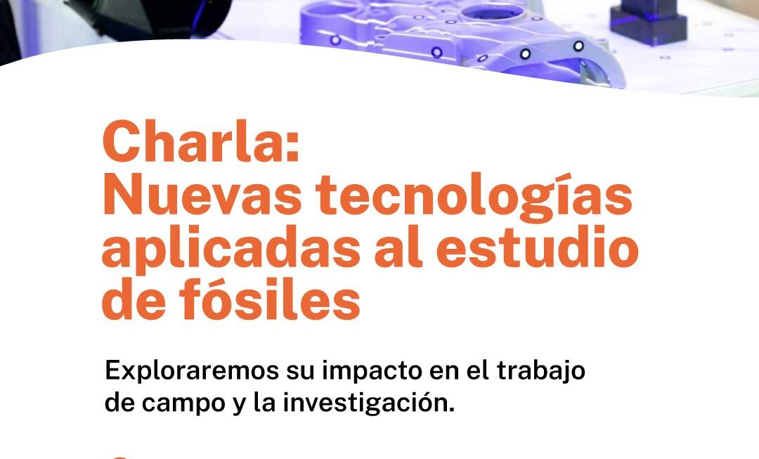 Provincia y el MEF coordinan la charla gratuita “Nuevas tecnologías aplicadas al estudio de los fósiles”