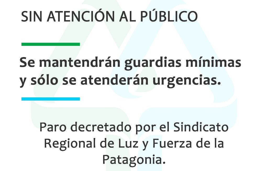 Lunes 14 de abril, sin atención al público.