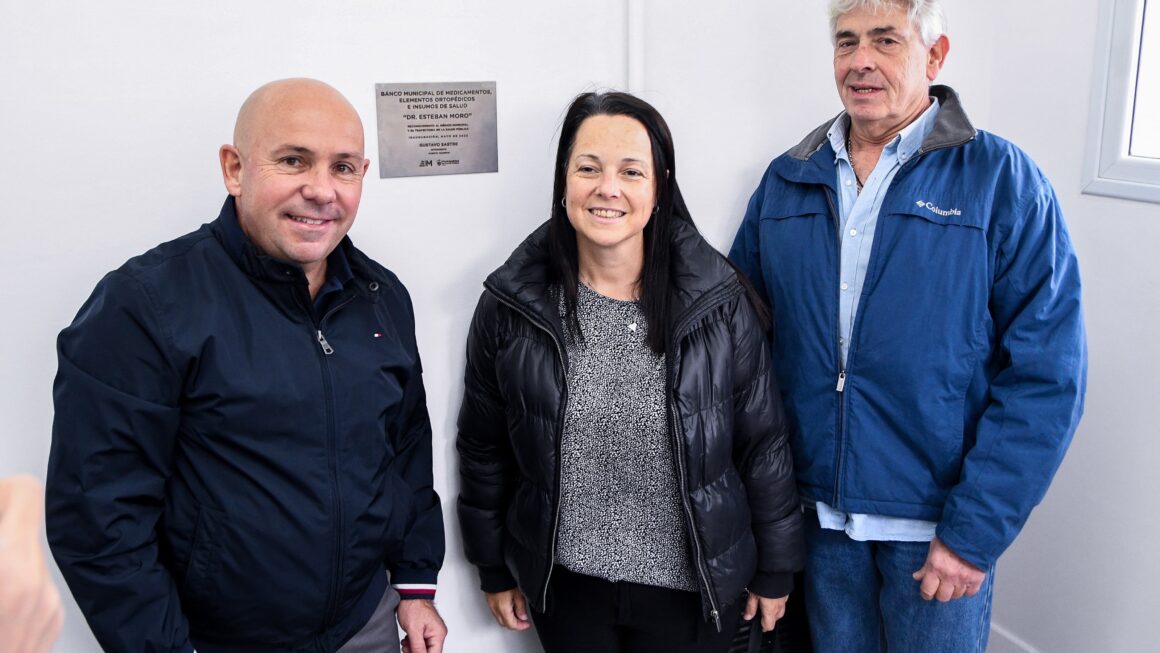 El Intendente Inauguró El Banco Municipal De Medicamentos, Elementos Ortopédicos E Insumos De Salud