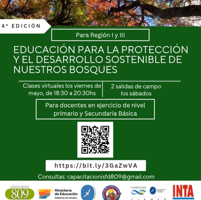 Provincia capacitará a docentes en la protección y desarrollo sostenible de los bosques