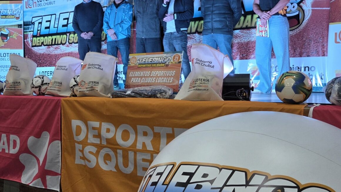 Lotería del Chubut presentó en Esquel el Telebingo Deportivo