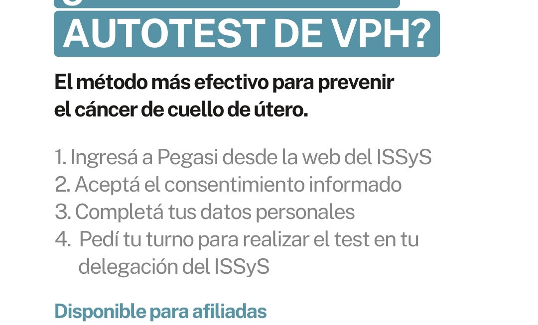 Más de 300 afiliadas a Seros ya solicitaron el autotest de VPH
