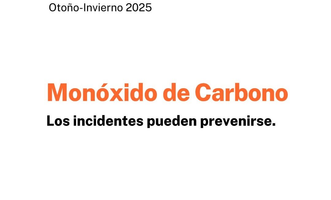Chubut refuerza la campaña de prevención por intoxicaciones con monóxido de carbono