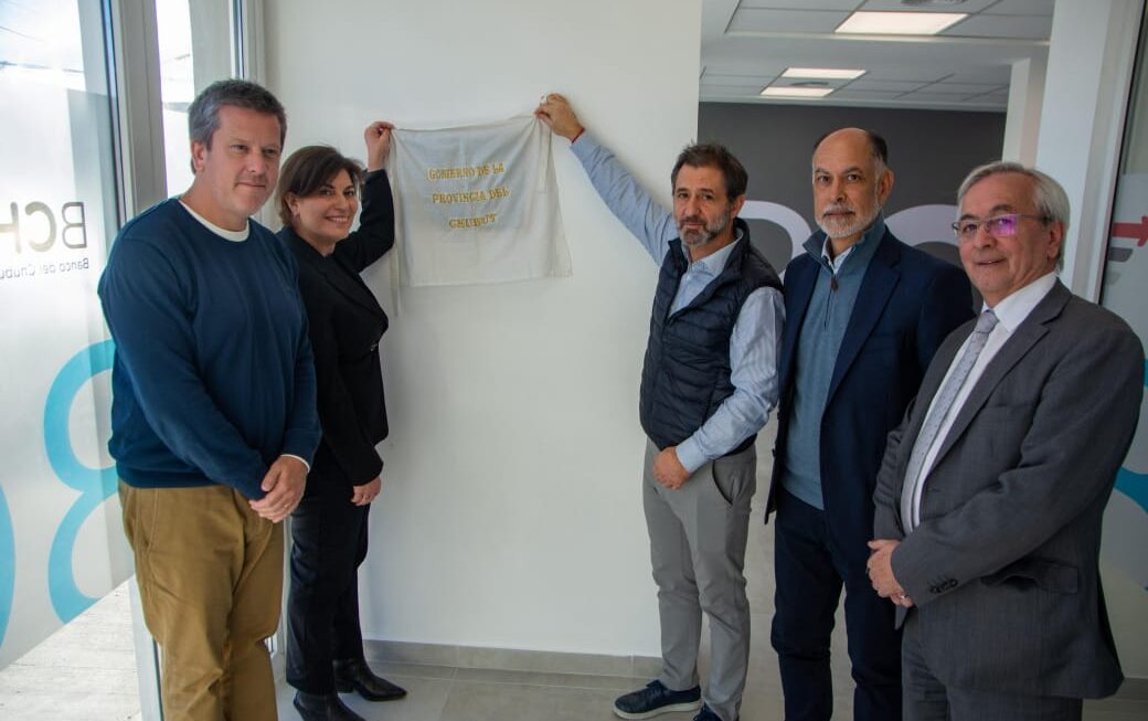 El Banco del Chubut inauguró una nueva oficina comercial en Comodoro Rivadavia