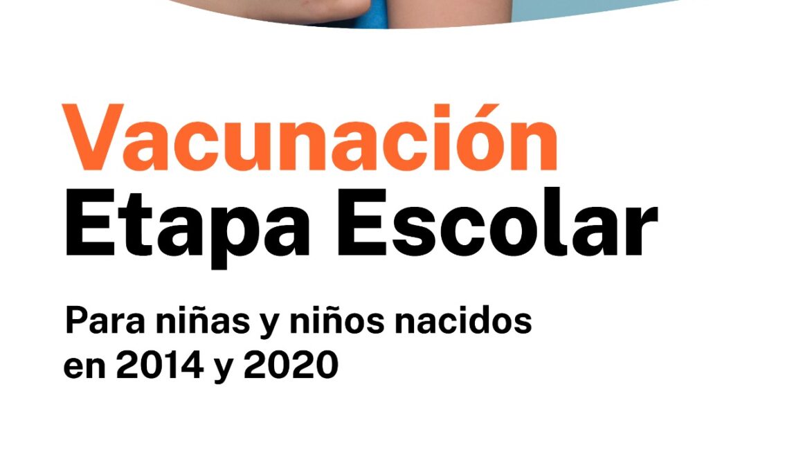 Vacaciones de invierno: Provincia recomendó a las familias que completen la vacunación de niños en etapa escolar