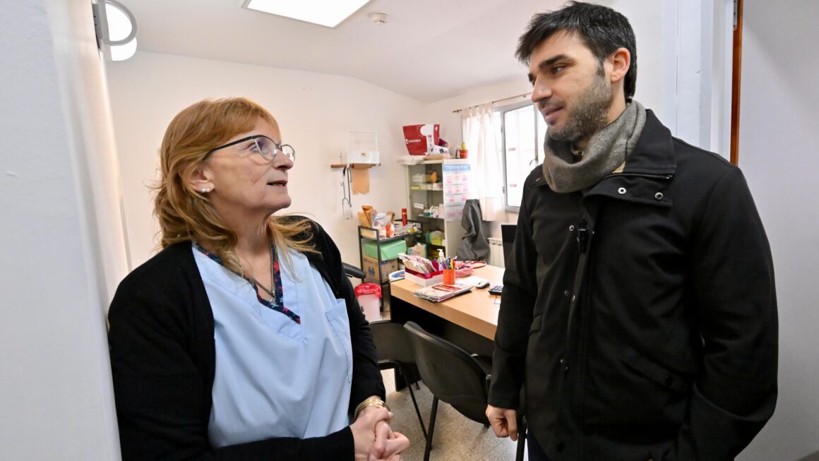 Torres recorrió las nuevas instalaciones del CAPS “Dra. Alicia Cicalese” de Rawson y destacó los avances del sistema de salud provincial
