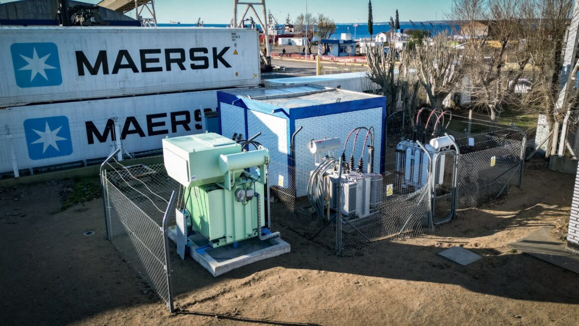 Chubut avanza en una obra energética inédita que beneficiará al Sistema Portuario Nacional