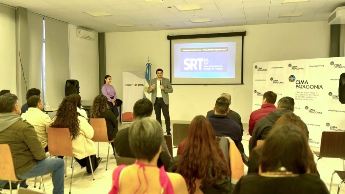 Chubut capacitó en prevención laboral a inspectores, profesionales y PyMEs de la provincia