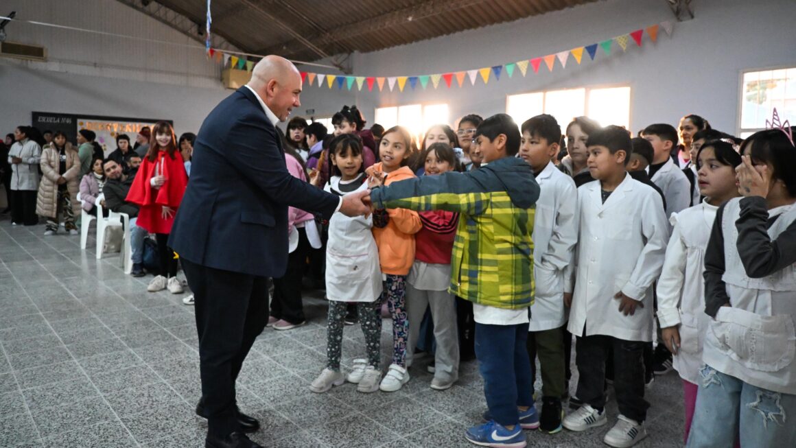 Sastre Destacó La Reapertura De La Escuela Nº 46 Luego De Las Obras De Remodelación