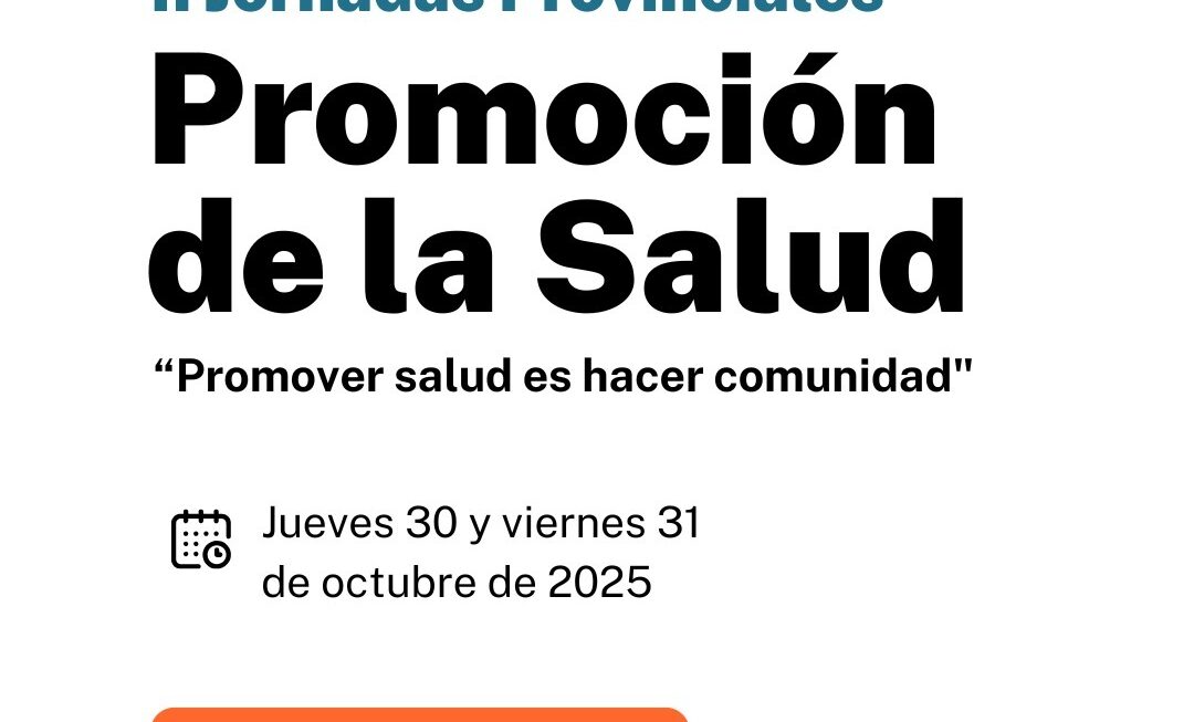 Comodoro Rivadavia será sede de las “II Jornadas Provinciales de Promoción de la Salud”