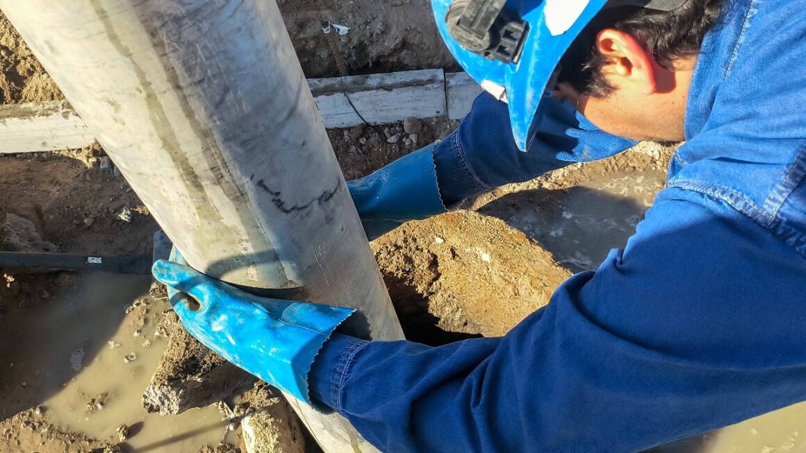 Avanzan las obras del “Plan de Modernización de Alumbrado” en distintos puntos de la ciudad.