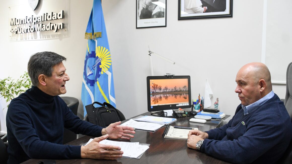 Sastre Recibió Al Diputado Provincial Fabián Gandón