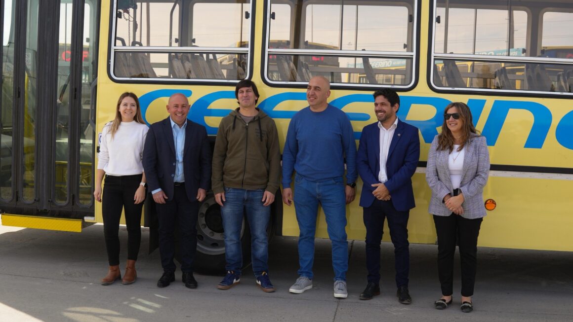 Chubut suma 10 colectivos 0 kilómetro adaptados para discapacidad
