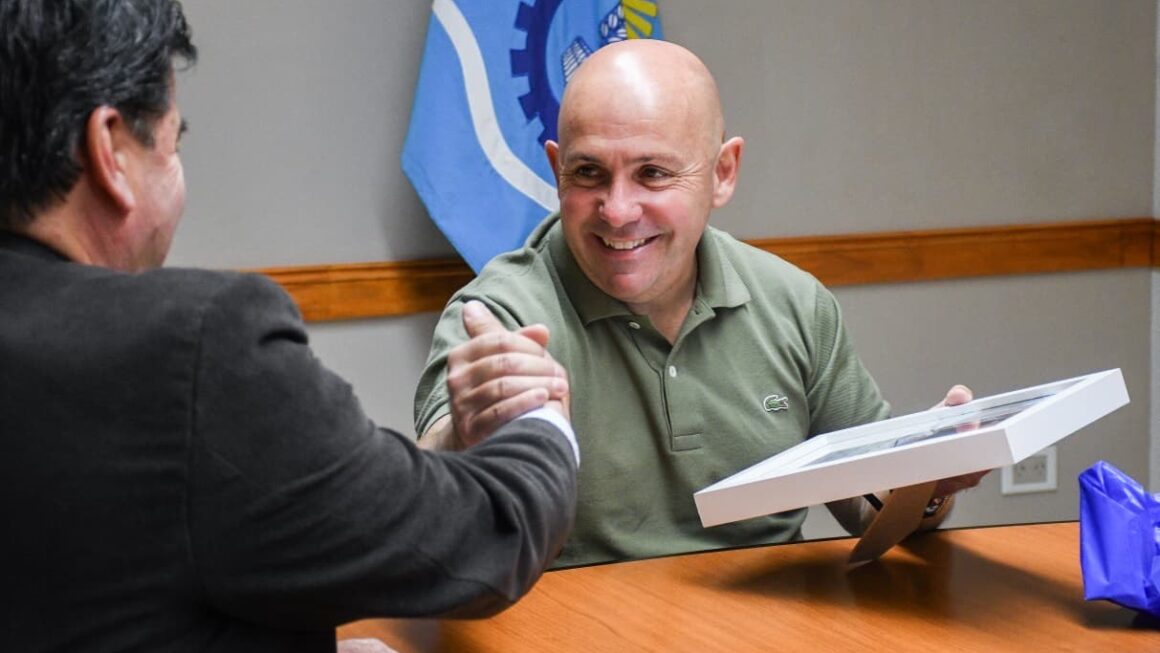 Sastre Se Reunió Con Las Autoridades De La Asociación De Capitanes, Pilotos Y Patrones De Pesca