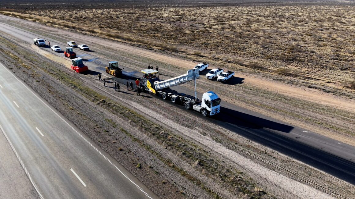 Torres habilita mañana la traza central de la doble trocha Trelew – Puerto Madryn, obra postergada durante más de 20 años