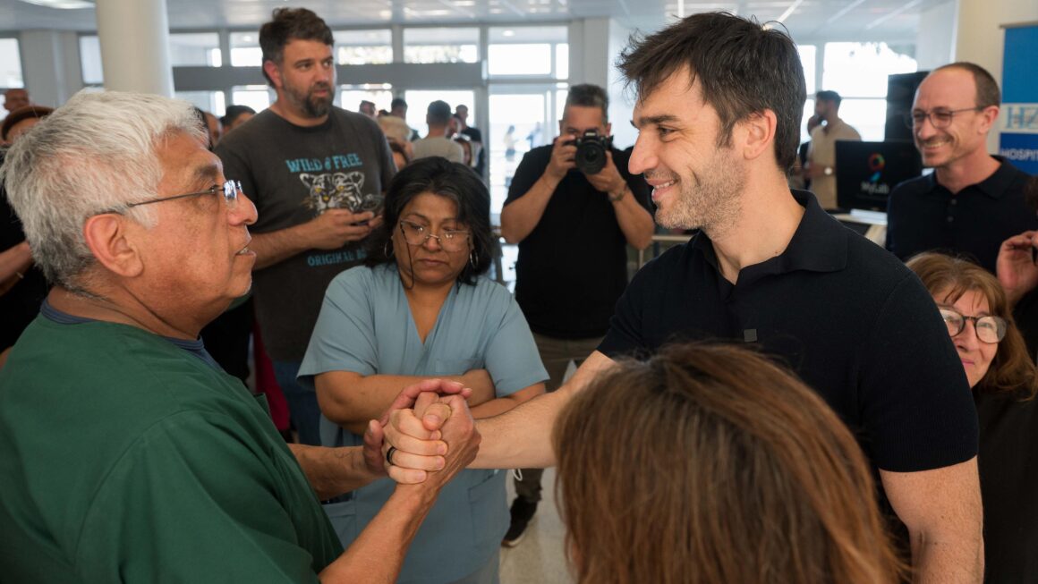 Torres habilitó el sector de Diagnóstico por Imágenes del Hospital Alvear de Comodoro Rivadavia esperado hace más de 15 años